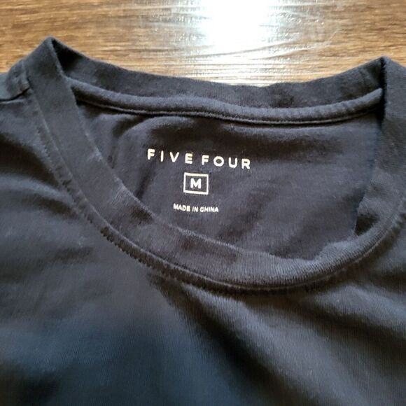 Five Four Horizontal Striped Pocket Tee Mens Medium - Picture 4 of 8